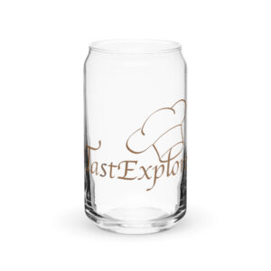 Verre en forme de canette