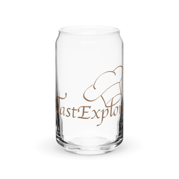 Verre en forme de canette