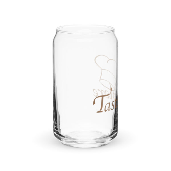 Verre en forme de canette