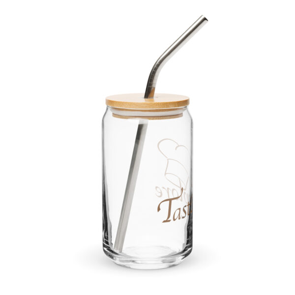 Verre en forme de canette